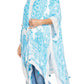 Yak & Yeti - Boho Floral Tassels Kimono Wrap
