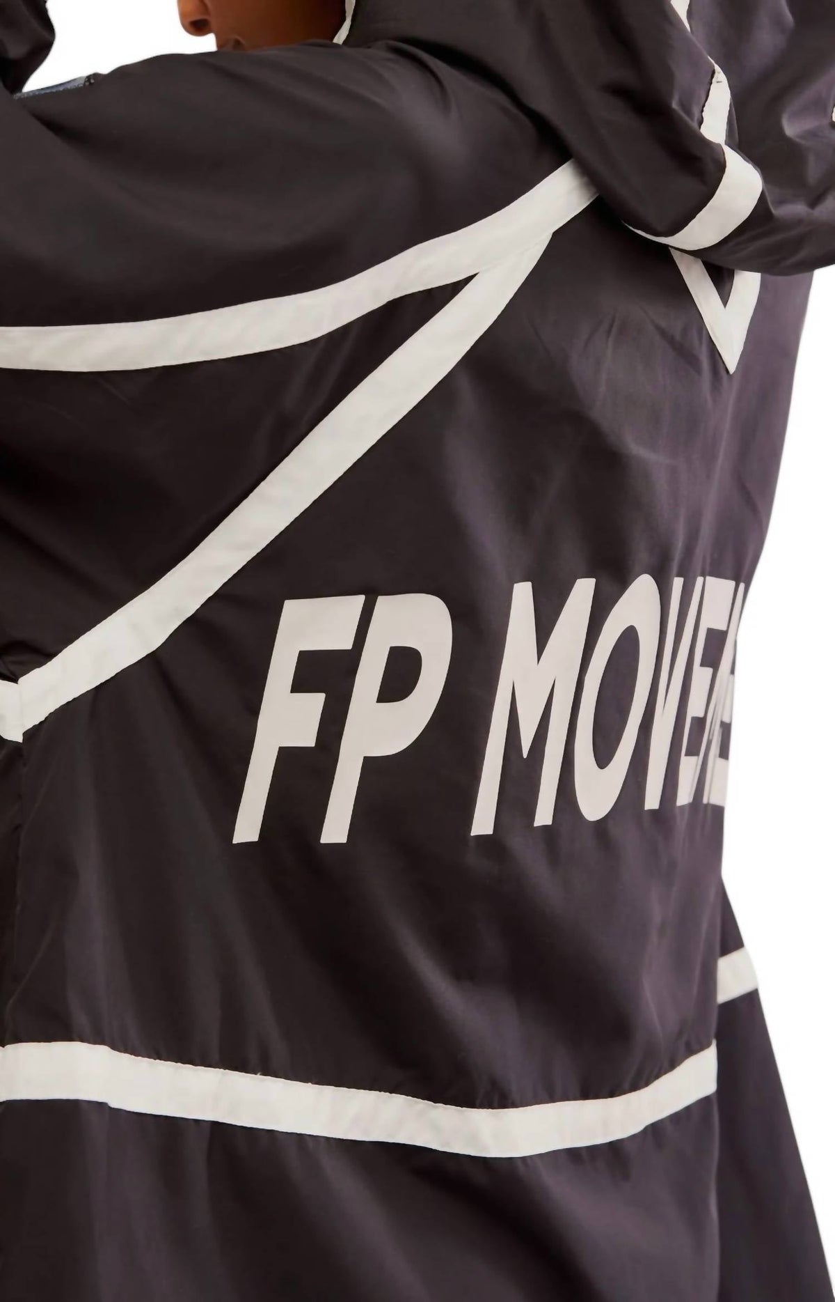 Free People - Cares Like The Wind Logo Jacket