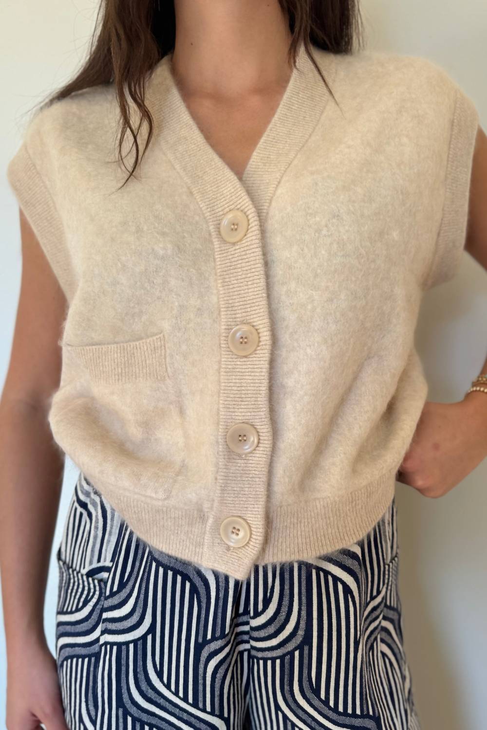 Crush - Brushed Palm Cardigan