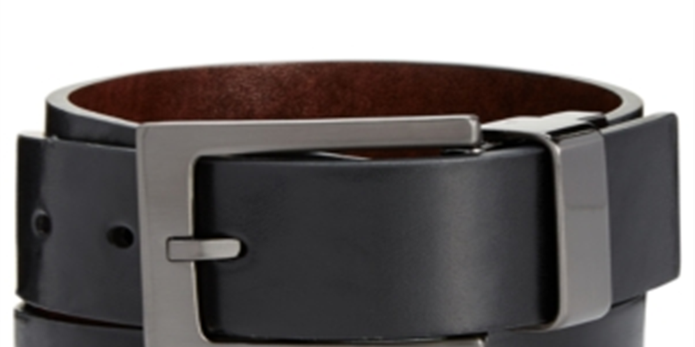 Alfani Men's Reversible Belt Black Size 32