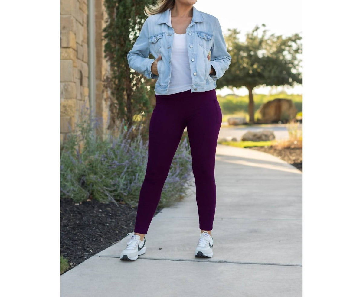 Julia Rose - Full Length Leggings With Pocket