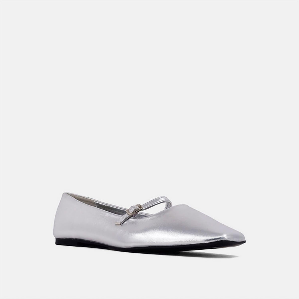 Shu Shop - Women's Adele Metallic Leather Flats