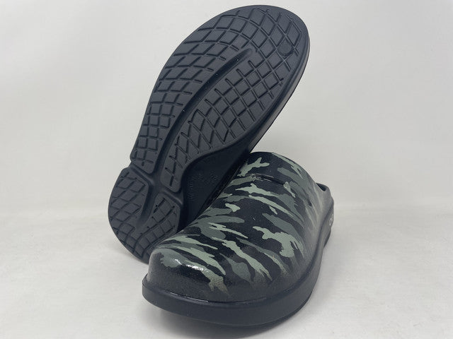 Oofos Women'S Ooclog Shoes Green Camo