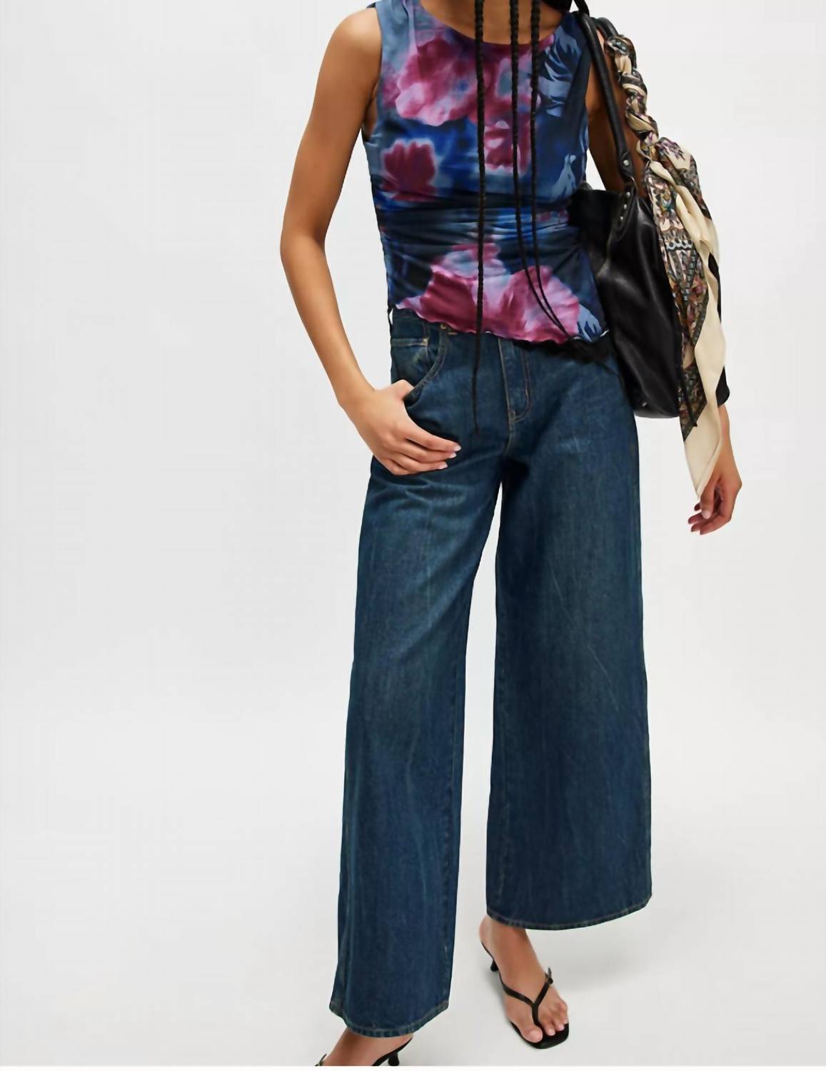 Free People - Ash Printed Knit Top