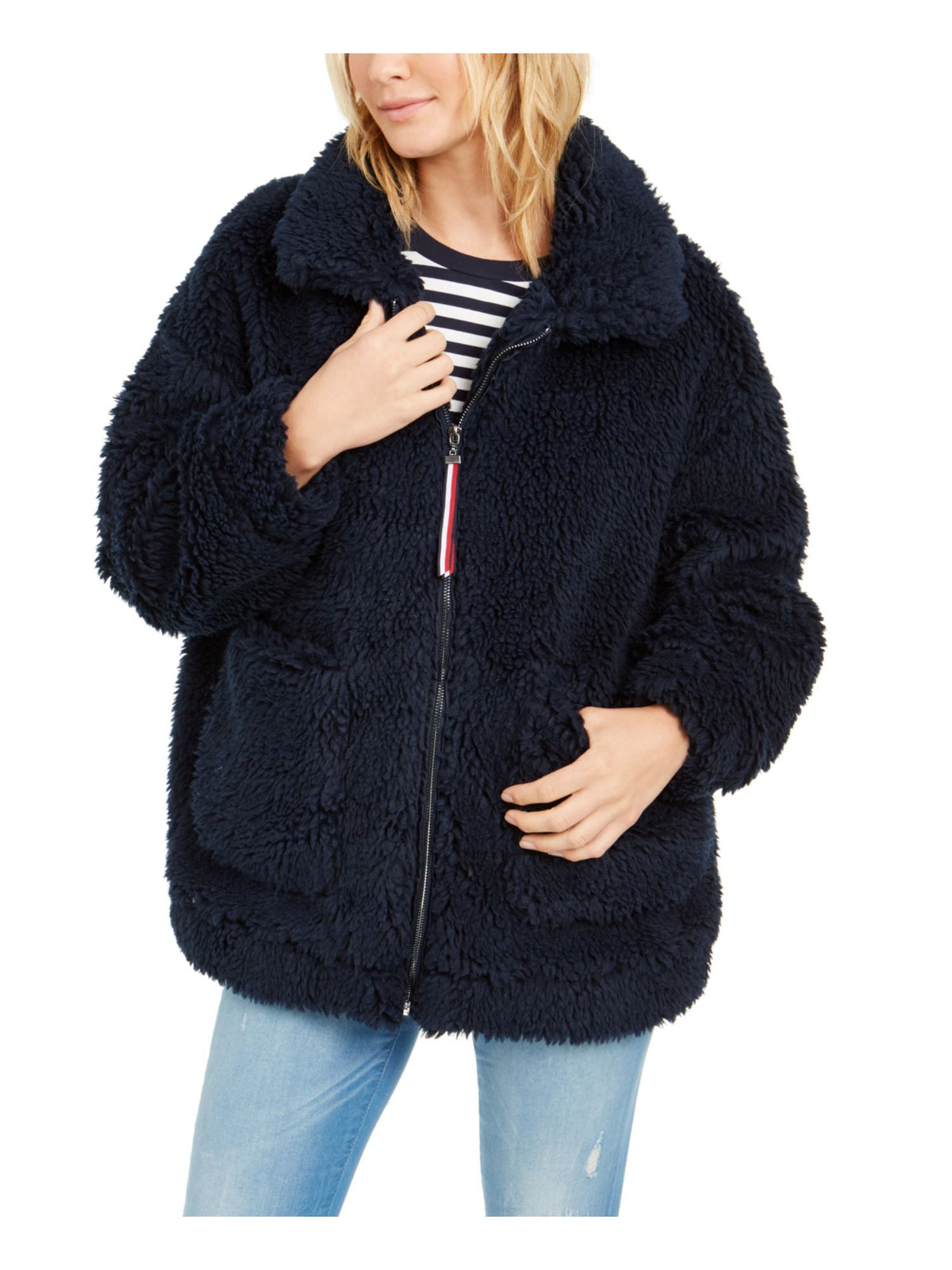 tommy-hilfiger-womens-sherpa-coat-size-tbd