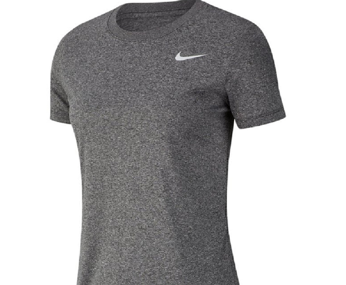 Nike Women's Dry Legend Training Tee Gray Size X-Large