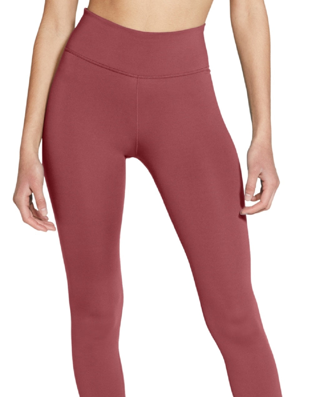 Nike Women's One Dri Fit Full Length Leggings Brown Size Medium
