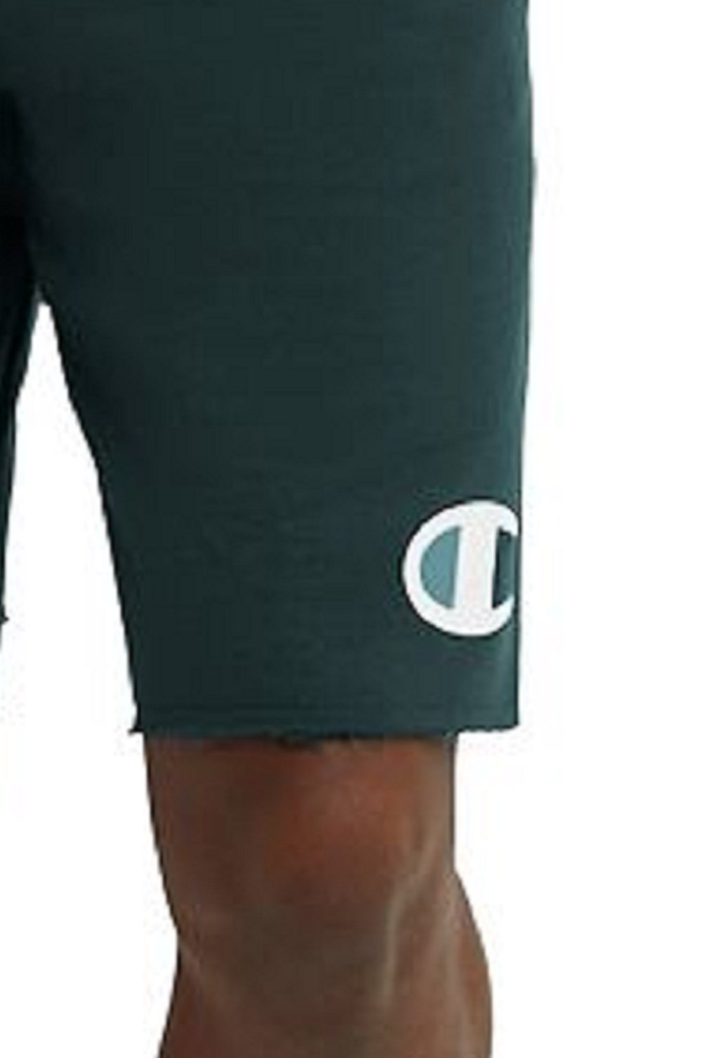 Champion Men's Powerblend Shorts Green Size Large