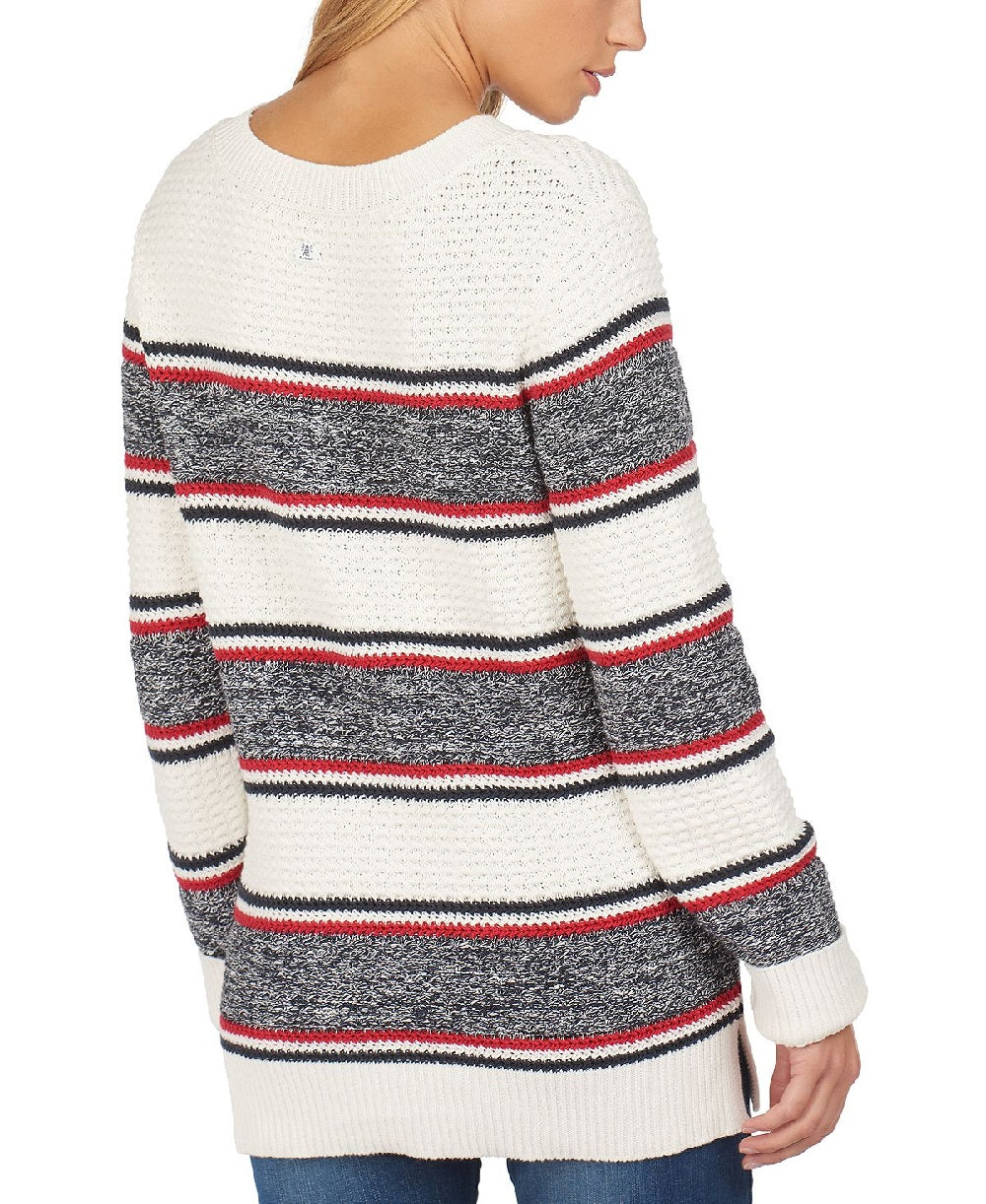 Barbour Women's Merseyside Cotton Striped Top White Size 14
