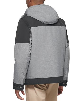 Club Room Men's 3 In 1 Hooded Jacket Gray Size X-Large