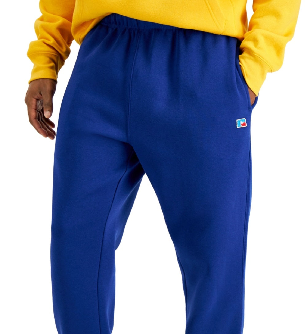 Russell Athletic Men's Activewear Workout Sweatpants Blue Size Large