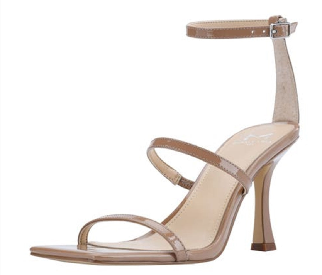 Marc Fisher Women's Dalida Strappy Sandal Brown Size 6 M