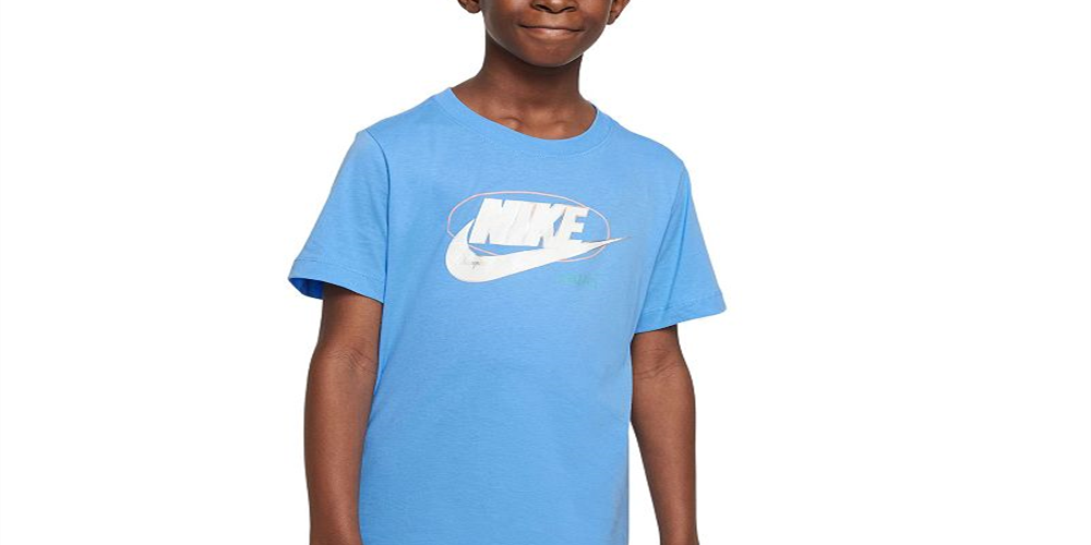 Nike Boys 8-20 Tee, Boy's Blue Size L