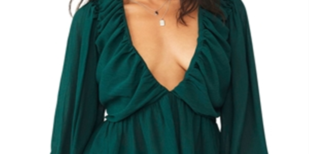 Free People Women's Daia Top Green Size X-Large