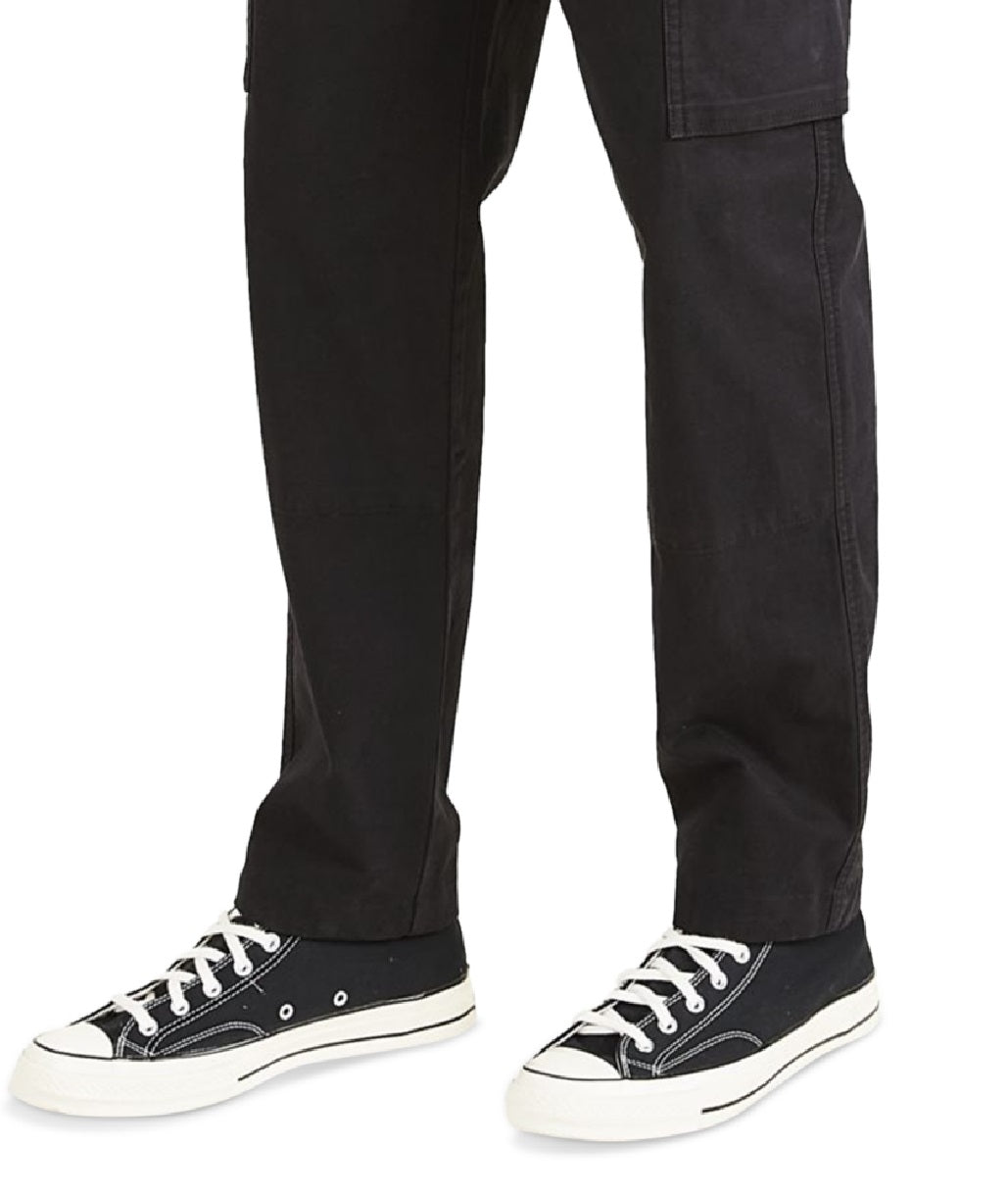 Dockers Men's Alpha Tapered Fit Cargo Pants Black Size 33X32