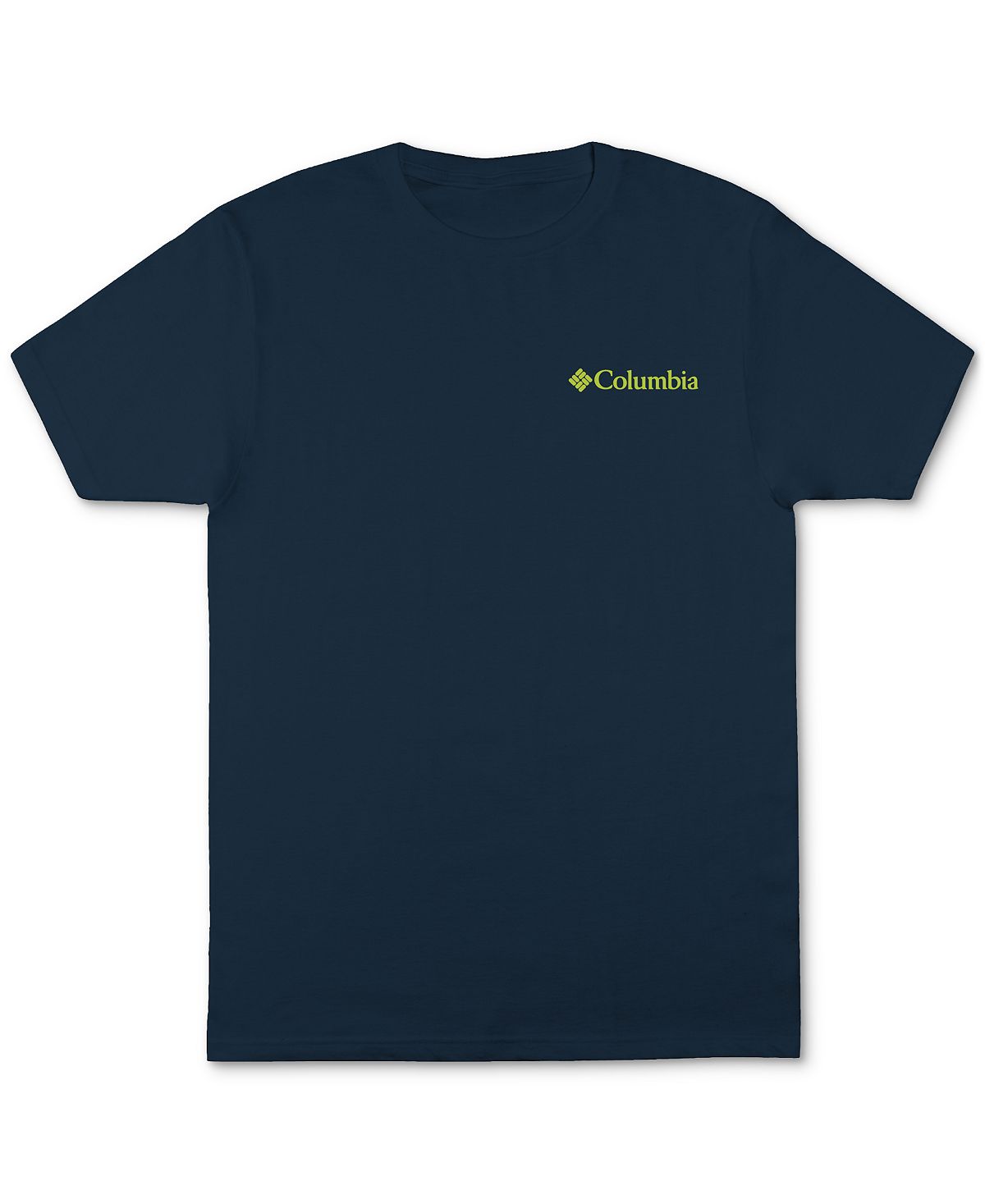 Columbia Men's Graphic T-Shirt Blue Size Large