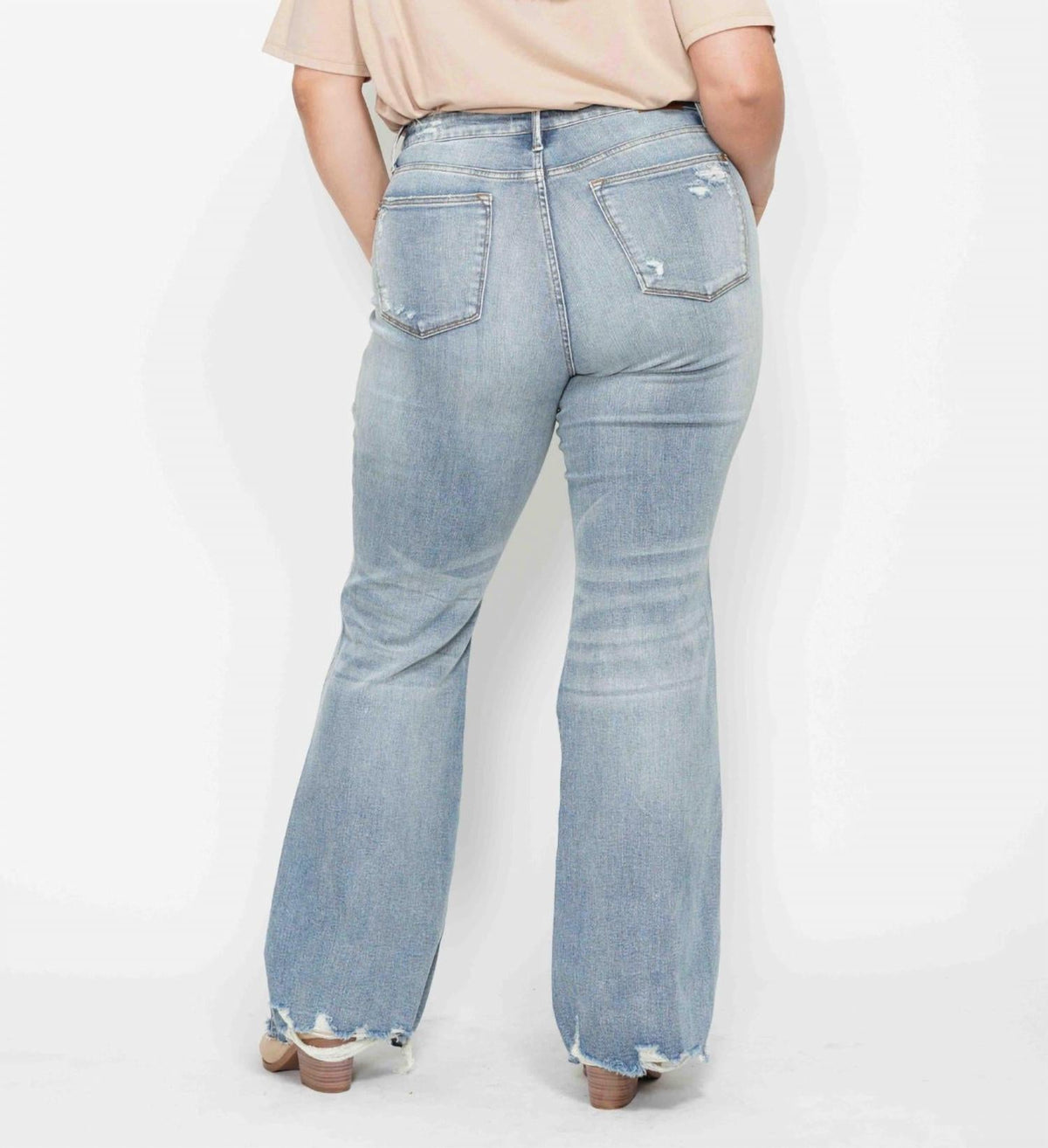 Judy Blue - Tummy Control Destroy Flare Jean
