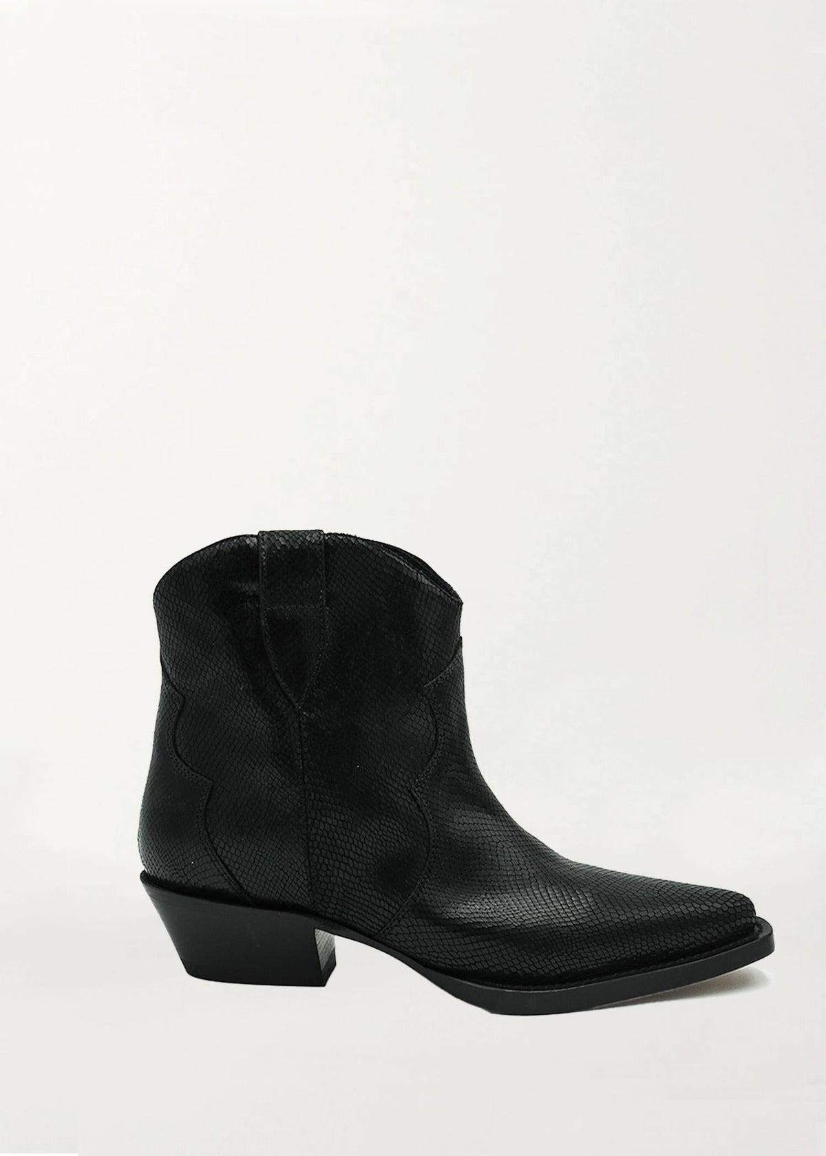 Che By Chelsey - Women's Python Mini Texan Boot