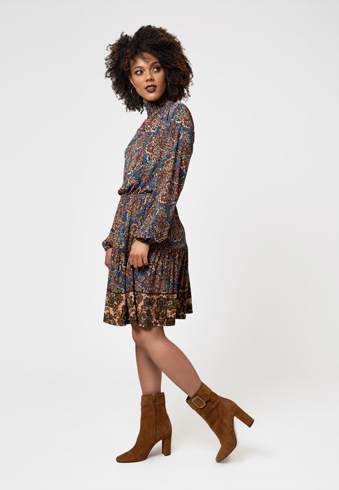 Leota Women's Olive Dress Blue
