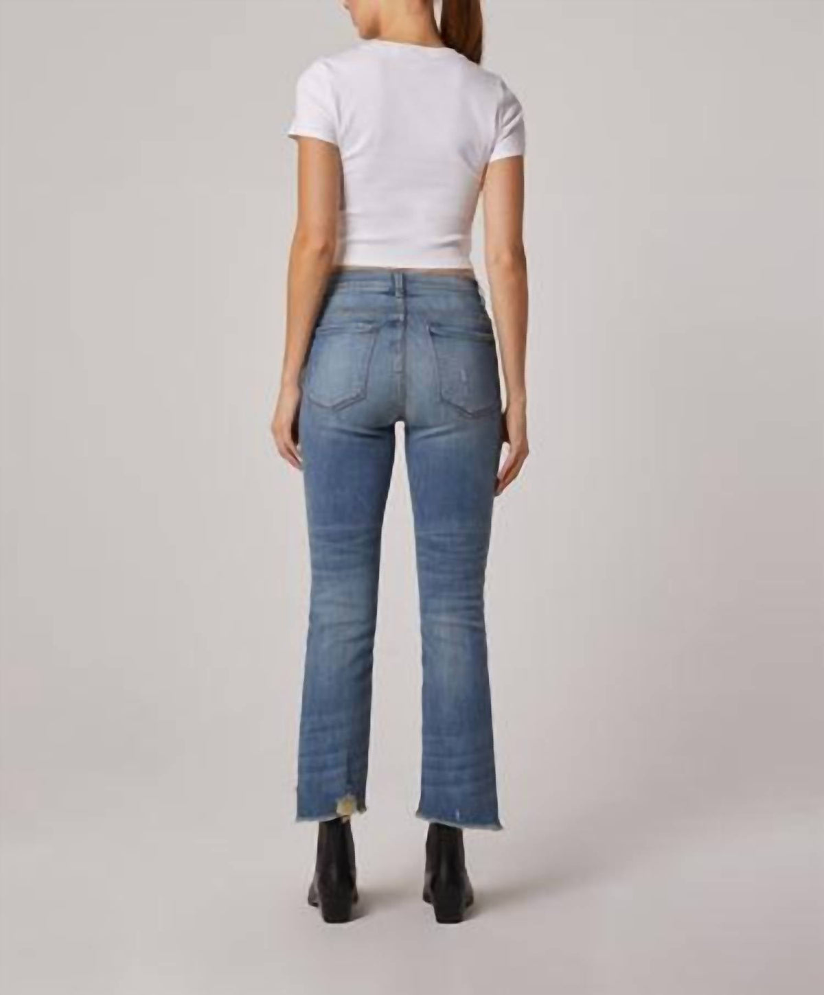 Edyson - Daniel High Rise Slim Kick Flare Jeans