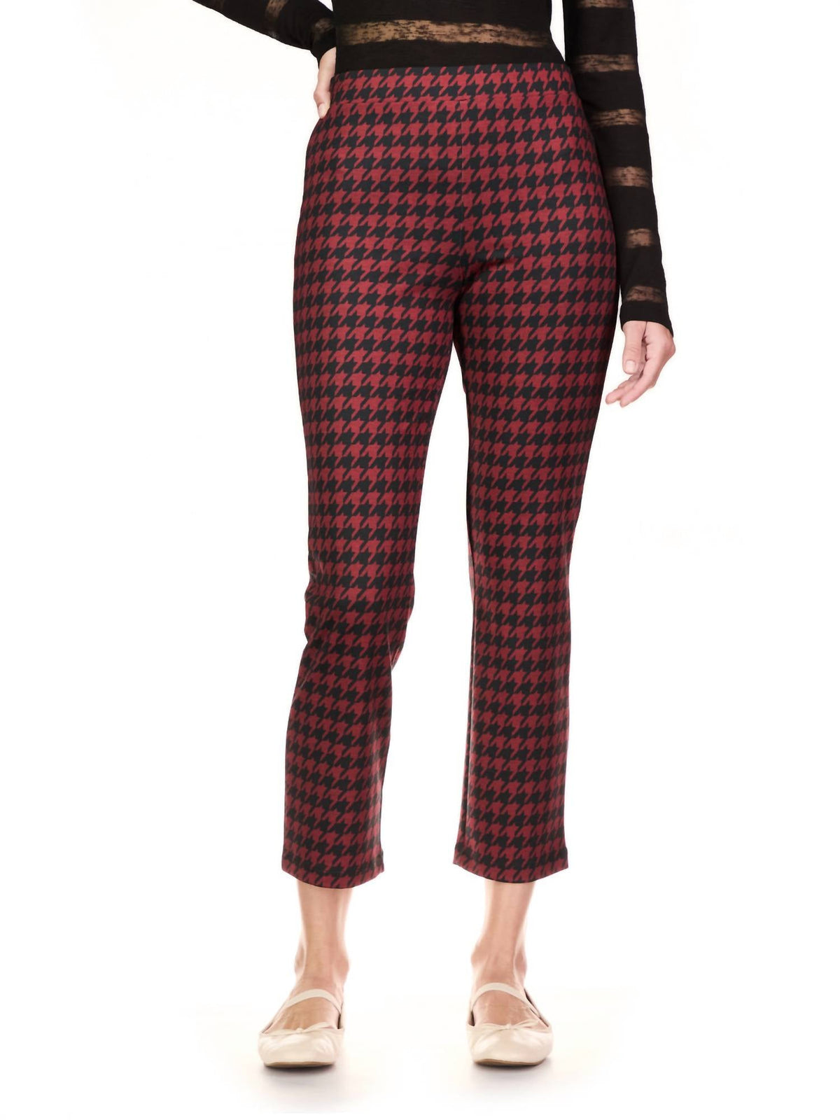 Sanctuary - Carnaby Crop Kick Houndstooth Leggings
