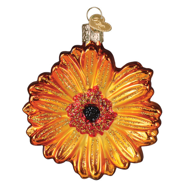 Sunset Gerbera Daisy Ornament