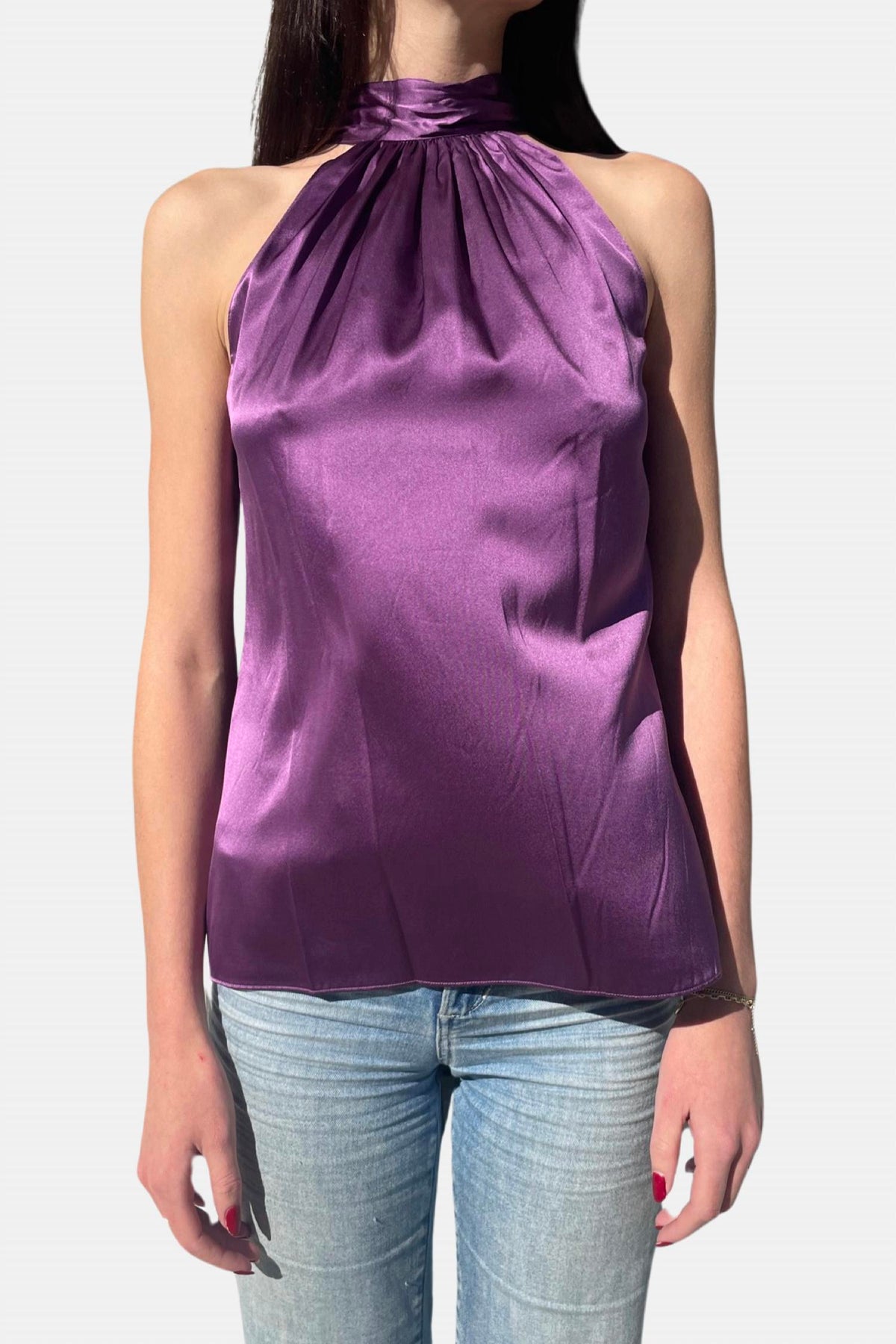 Ramy Brook - Lori Silk Halter Top