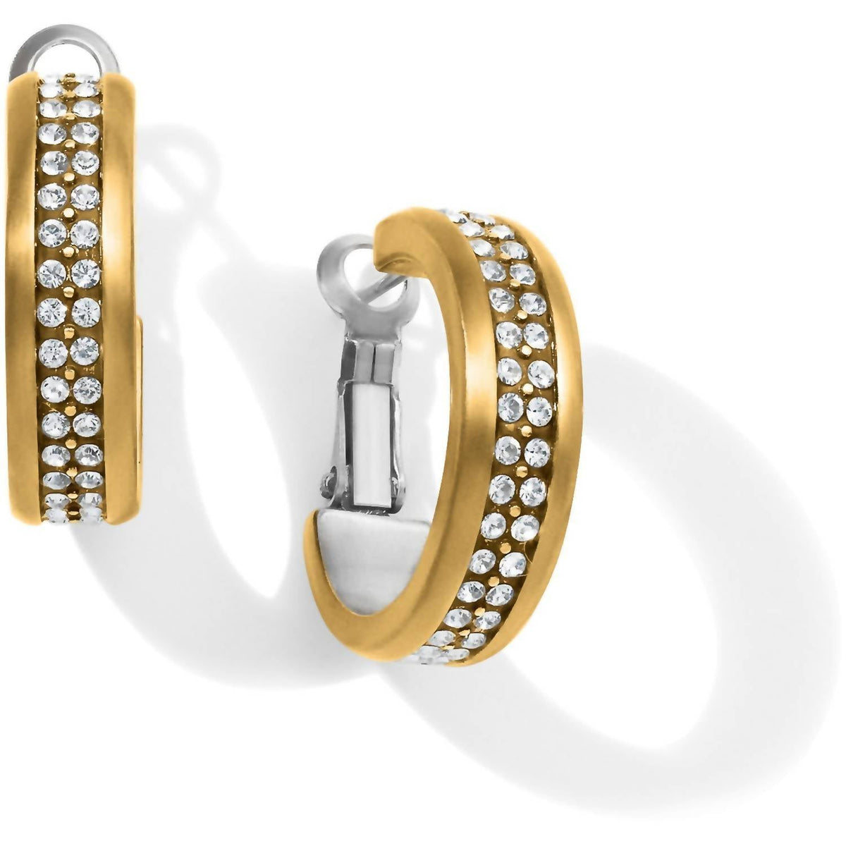 Brighton - Women's Meridian Two Tone Hoop Earrings