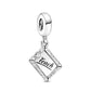 Pandora - Chalkboard Dangle Charm