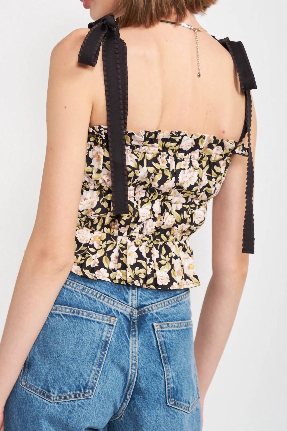 En Saison - Kinsley Floral Sleeveless Tops