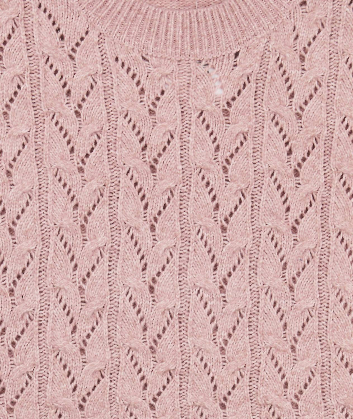 8Apart - Junior Women's Ada Cable Crew Sweater