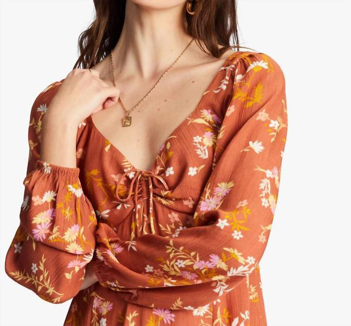 Billabong - Crush On You Floral Mini Dress
