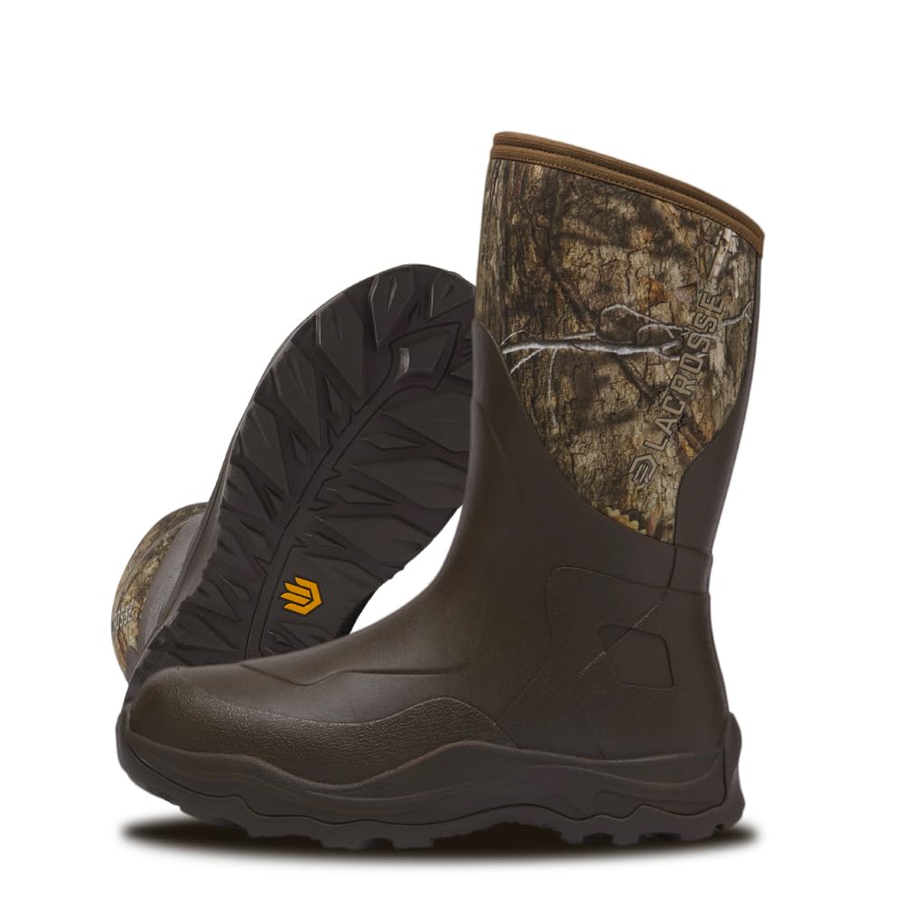 LaCrosse Alpha Agility Field Boot Men Hunting Boots Mossy Oak Country DNA Size 7 M