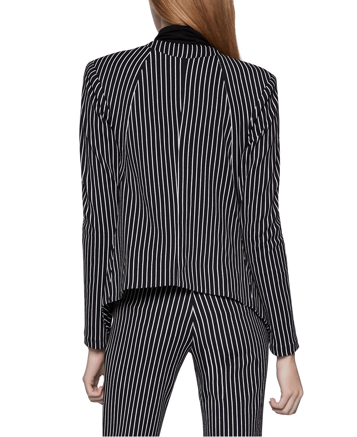 BCBGeneration Women's Three Quarter Sleeve Blazer Black Size X-Small