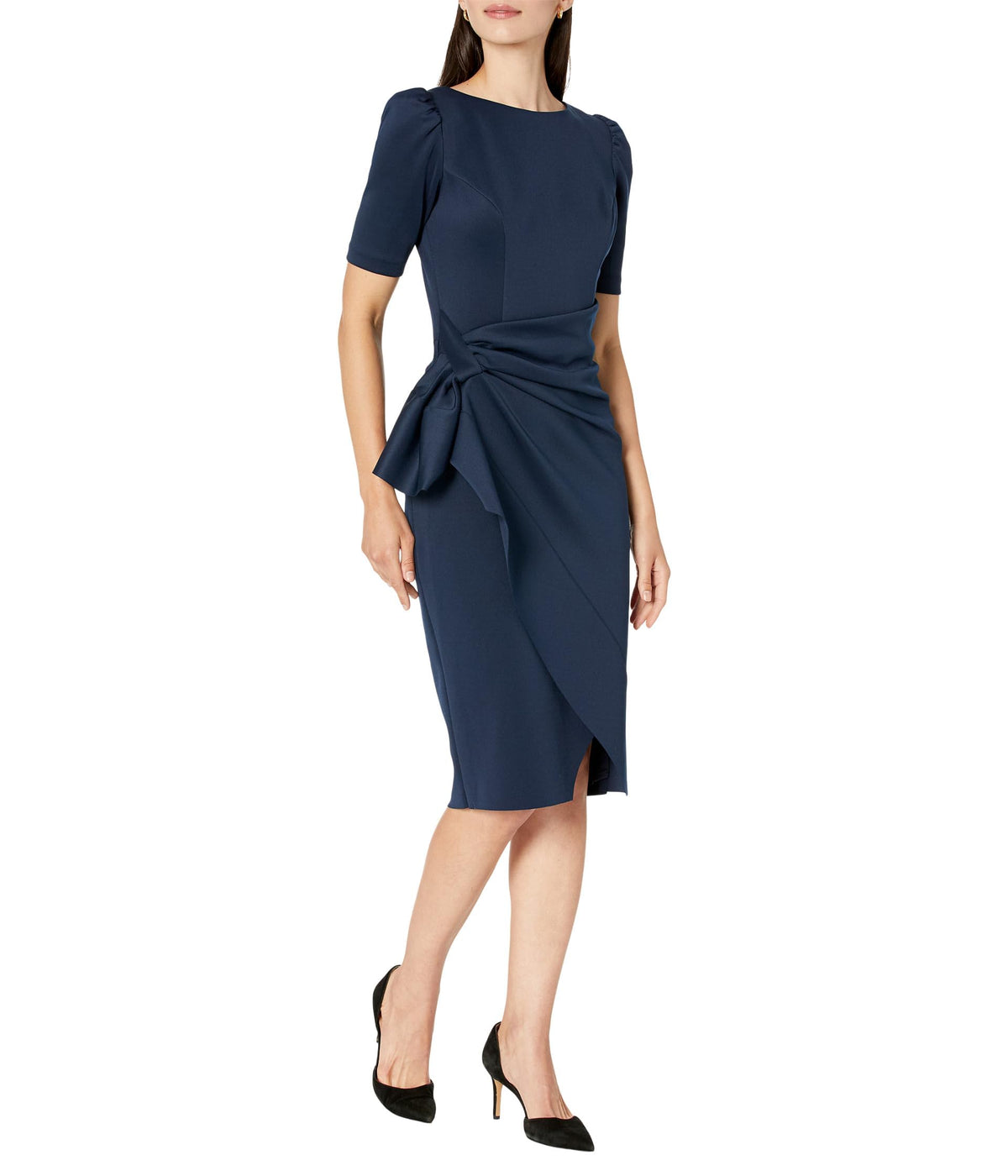 Xscape Midi Scuba 3/4 Sleeve Midnight 4