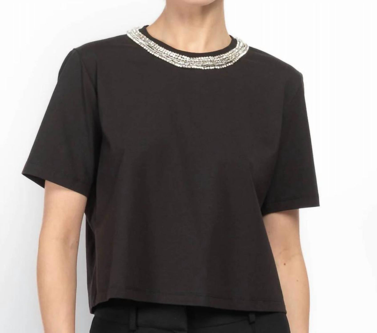 Veronica Beard - Sebastian Embellished Tee Shirt