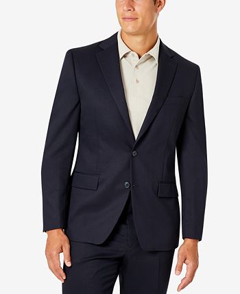 Van Heusen Men's Classic Fit Suit Blue Size 44