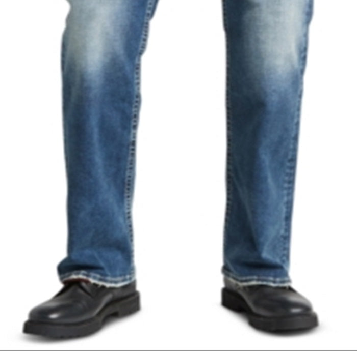 Silver Jeans Co. Men's Zac Relaxed-Fit Jeans Blue Size 34X34