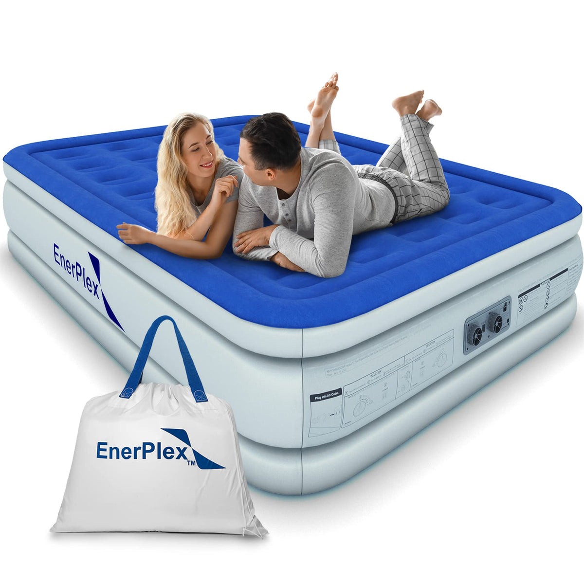 EnerPlex Air Mattress with Built-in Pump