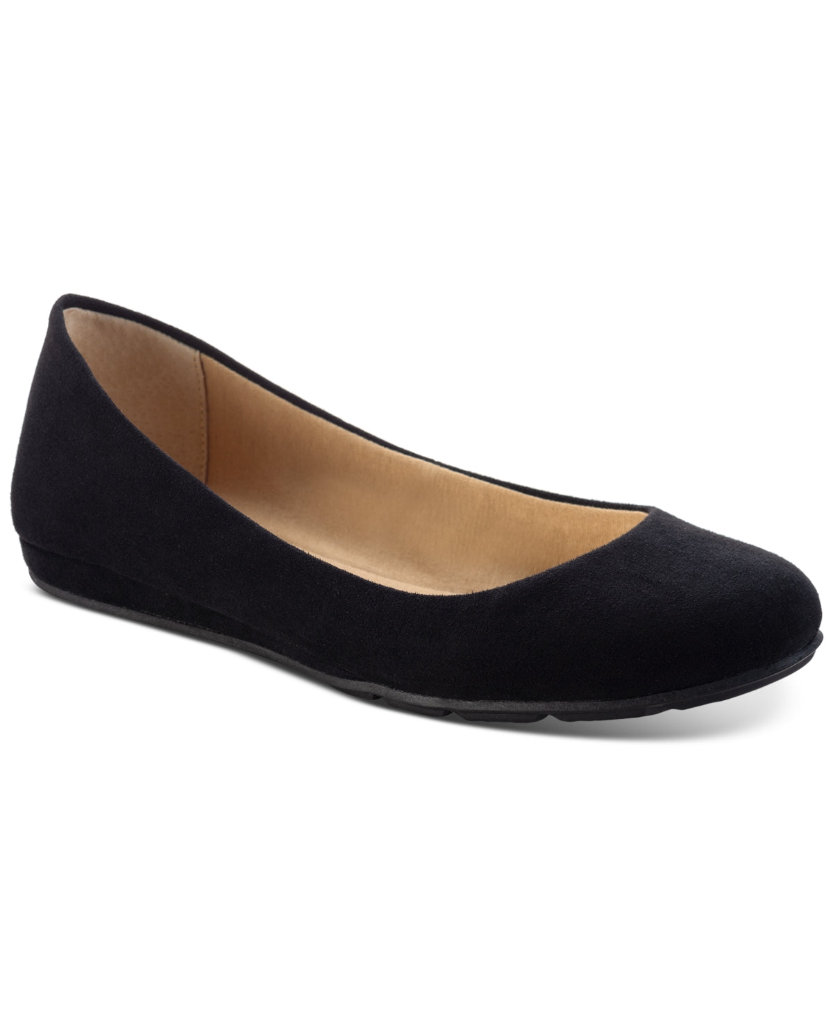 Sun + Stone Women's Eliana Flats Black Size 9 M