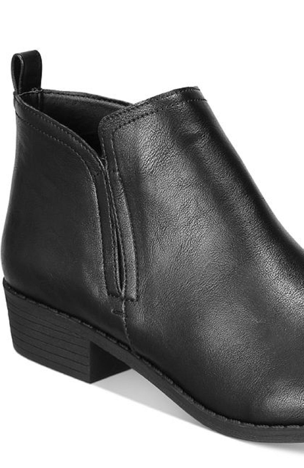 Sun + Stone Women's Cadee Ankle Booties Black Size 12 M