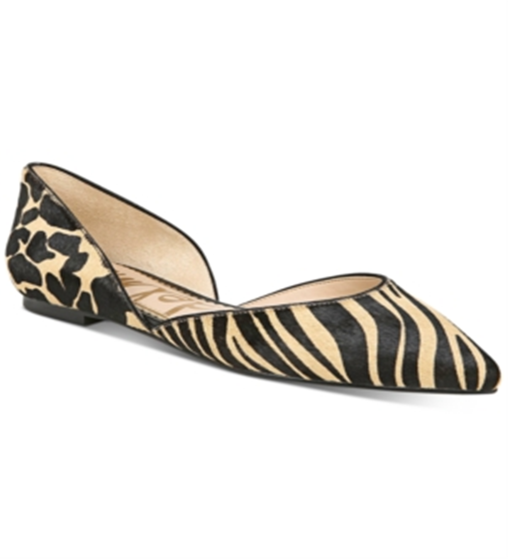 Sam Edelman Women's Rodney d'Orsay Flats Brown Size 6