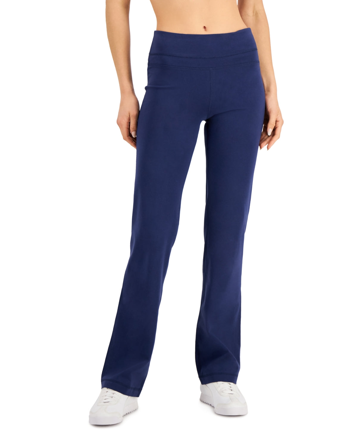 ID Ideology Women's Essentials Flared Pants Purple Size Large