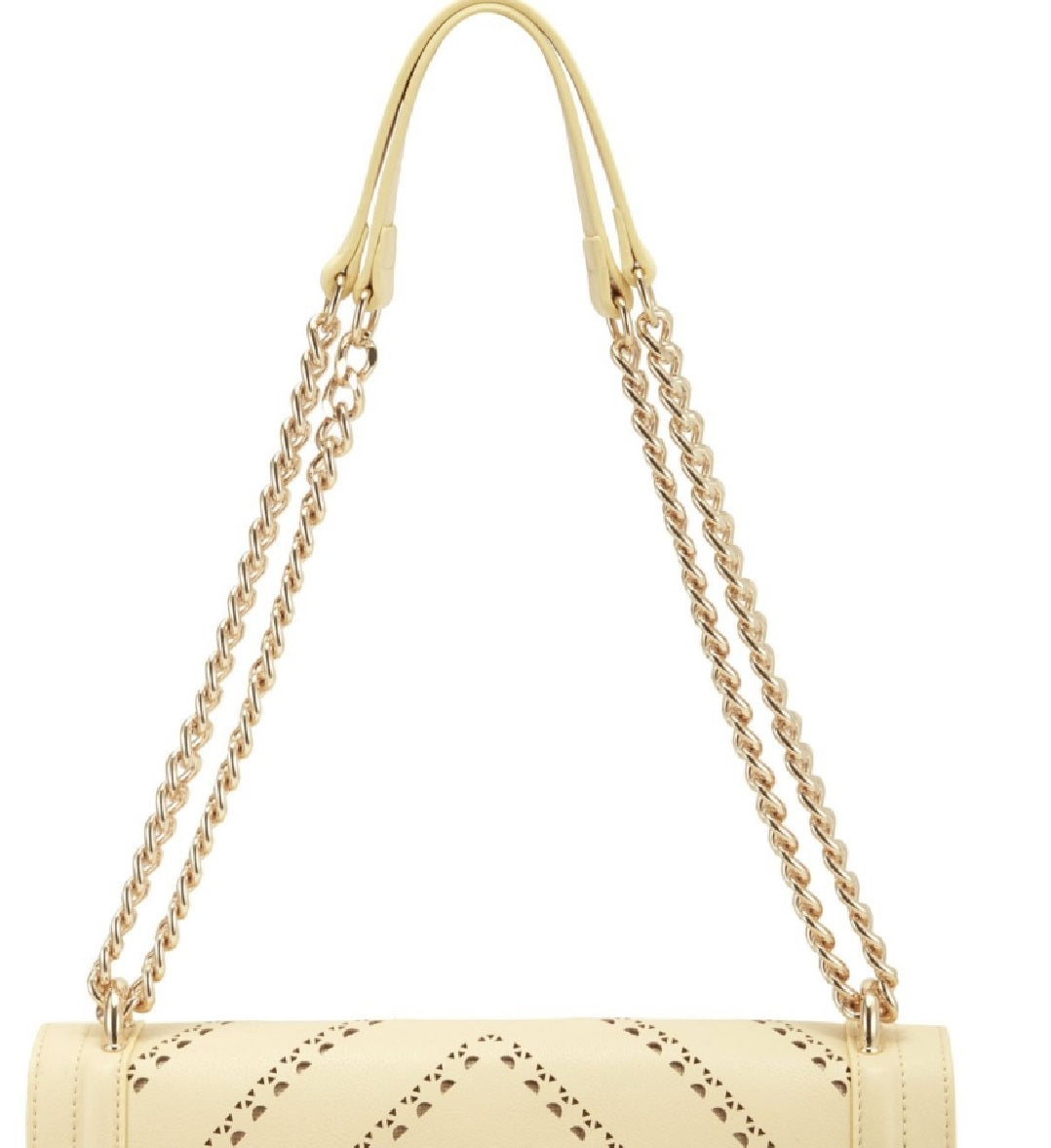 INC International Concepts Women's Ajae Chevron Crossbody Yellow Size Regular