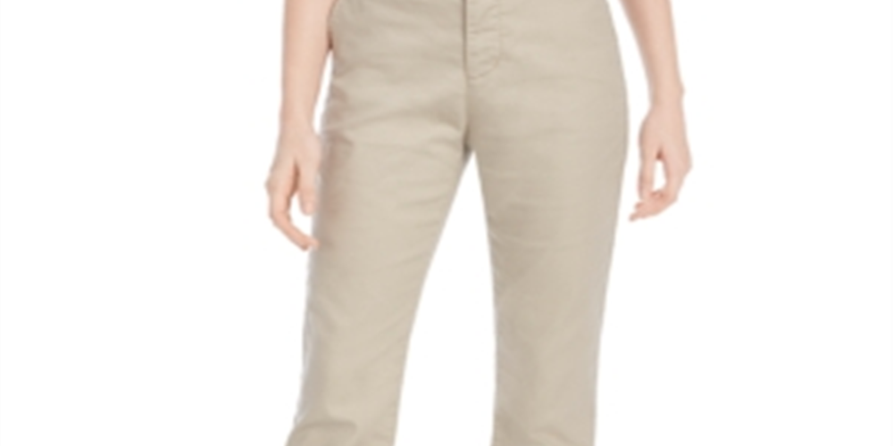 Dickies Women's Flex Bootcut Trousers Brown Size 11