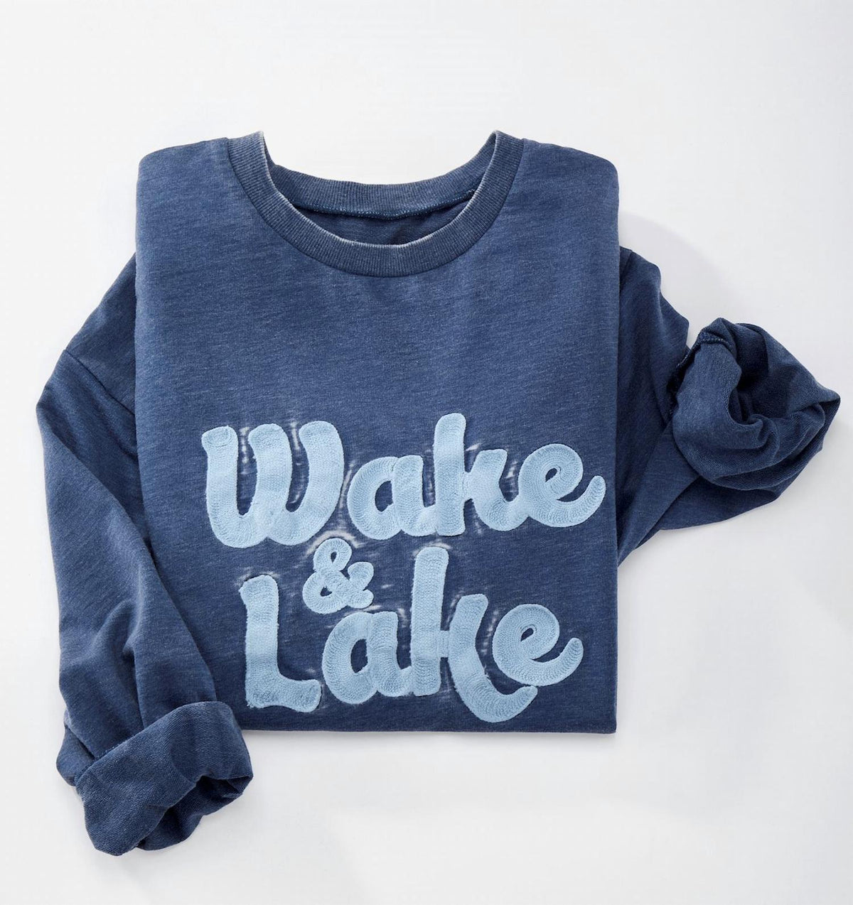 Charlie Paige - Relaxed Crew Neck Pullover - Wake & Lake