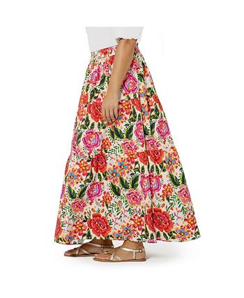 Leota Women's Maxi Evelyn Skirt Red