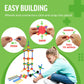 Educational Building Blocks Kit - 176 Pieces  (Ages 4-8)