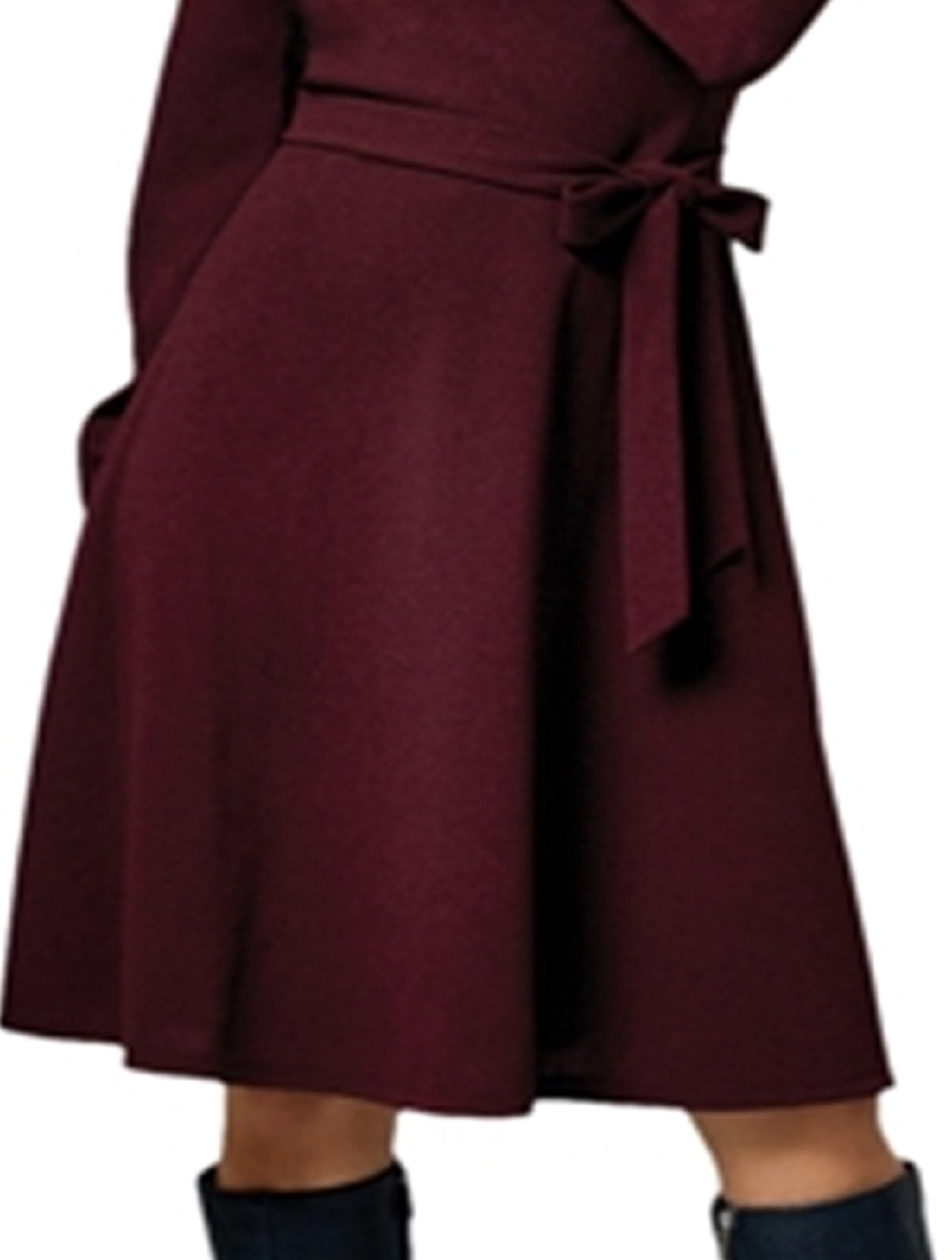 Leota Women's Perfect Wrap Dress Red Size Large