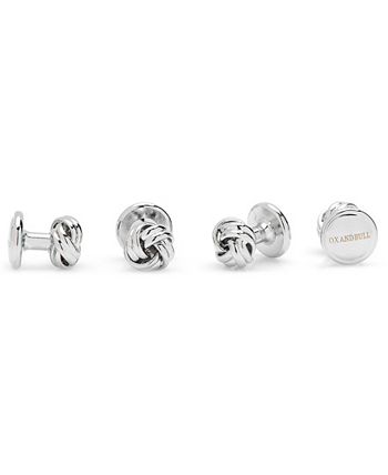 Cufflinks Inc. Men's Knot Shirt Studs Gray Size Regular